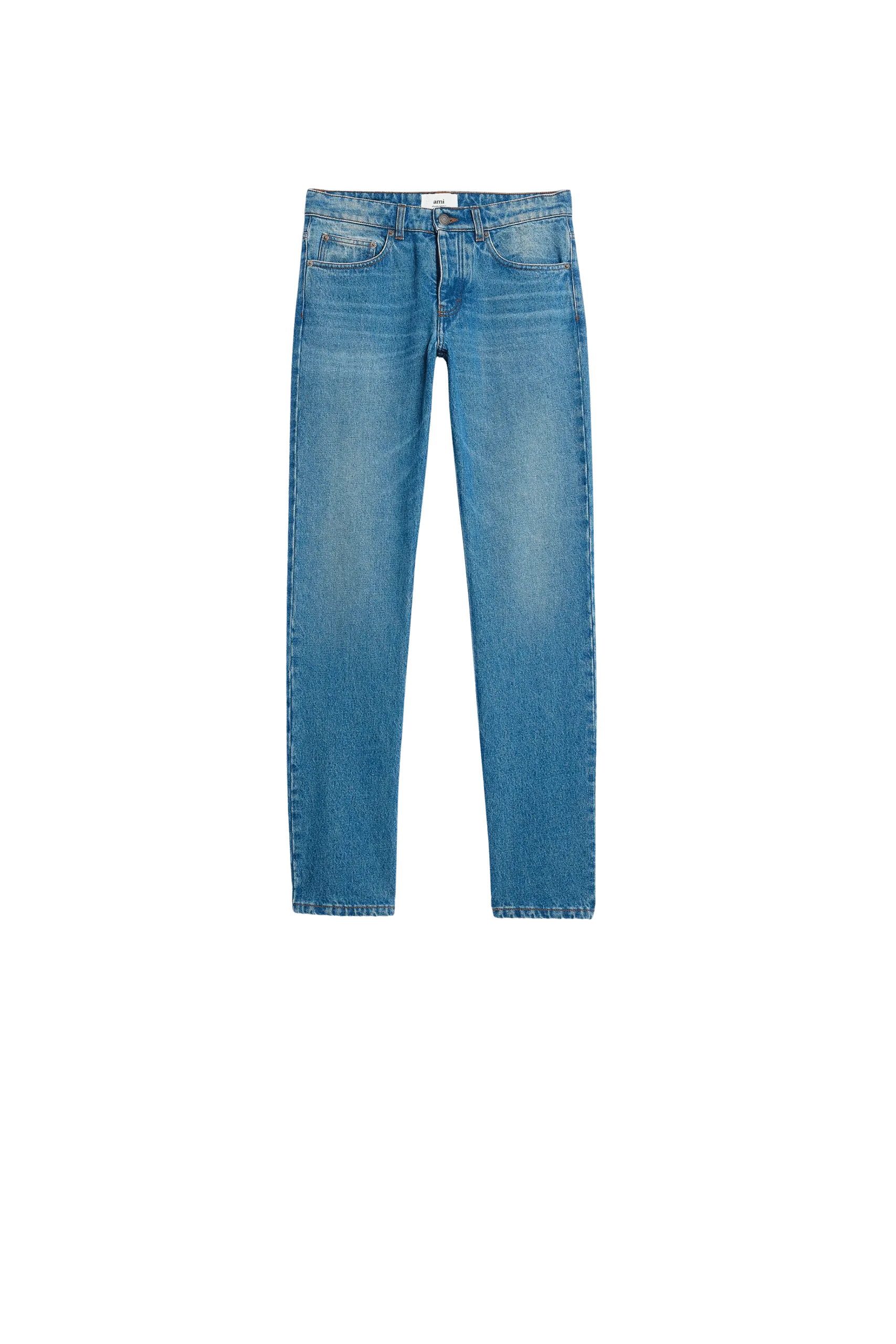 Jean denim indigo délavé clair