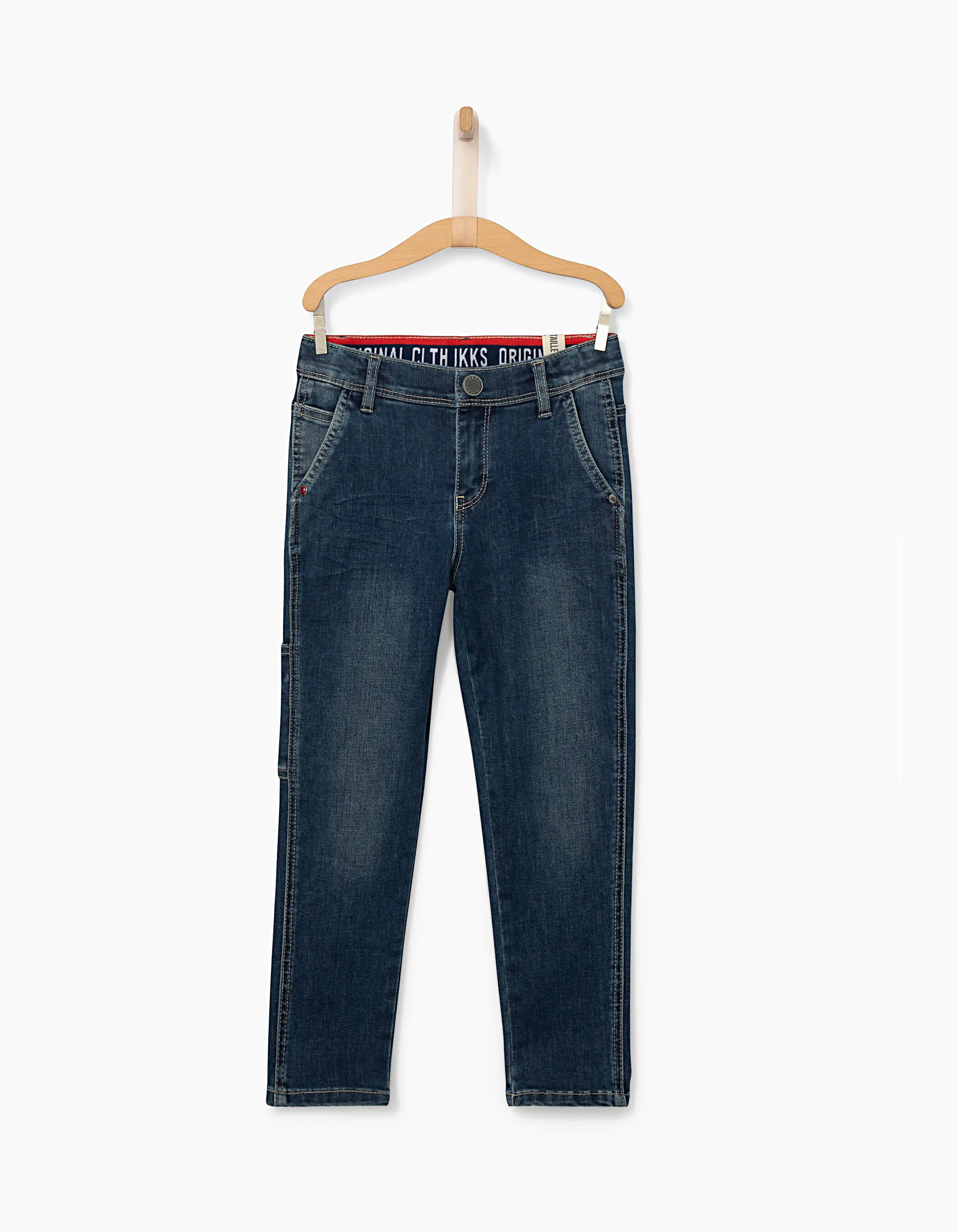 Jean low medium blue garçon 