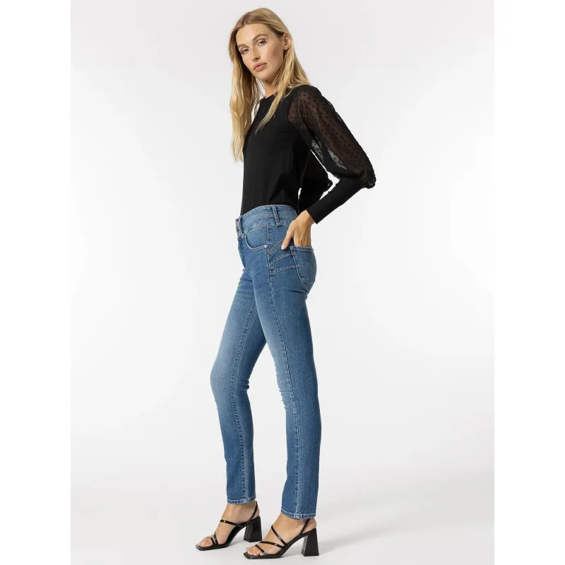 Jean slim 460 bleu femme - Tiffosi | wimod