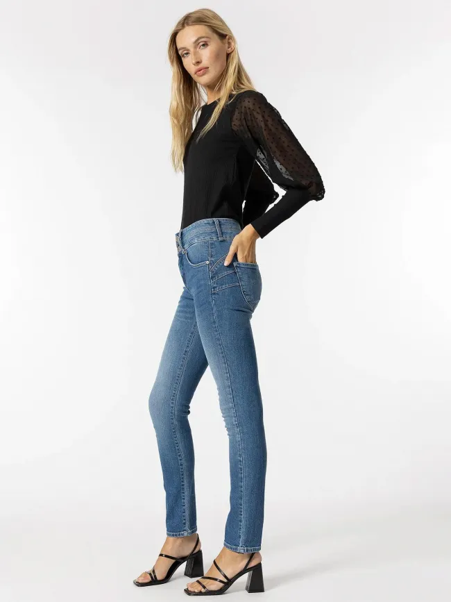 Jean slim 460 bleu femme - Tiffosi | wimod