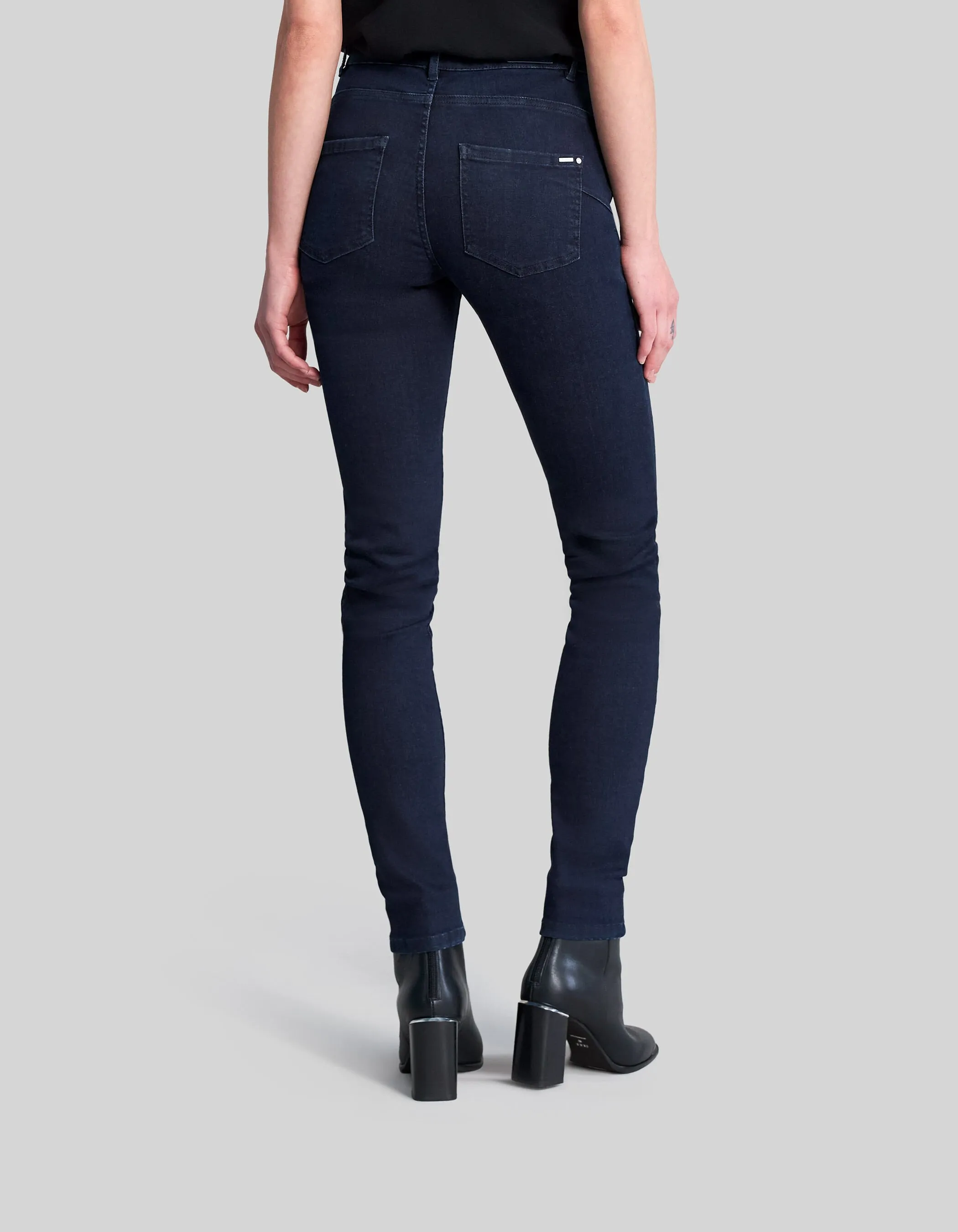 Jean slim blue black waterless Femme