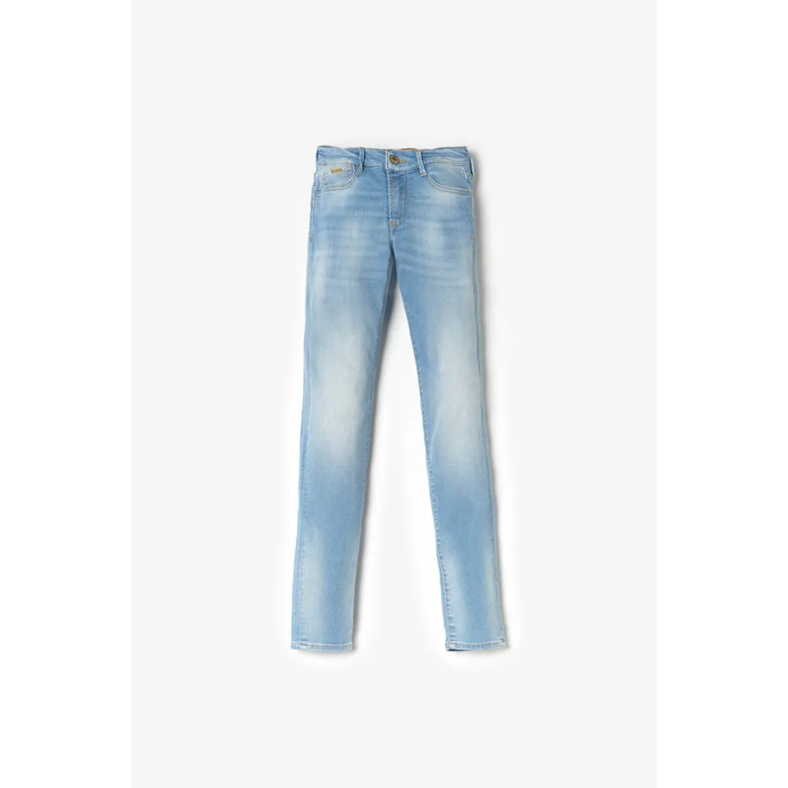 Jeans  power skinny taille haute, longueur 34 bleu clair | 3 Suisses