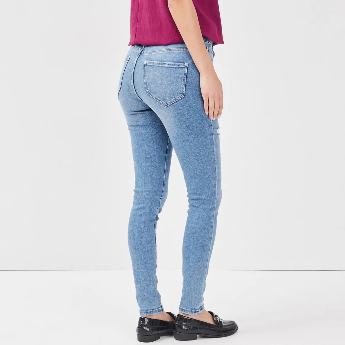 Jeans skinny 5 poches | Jean slim 3 SUISSES