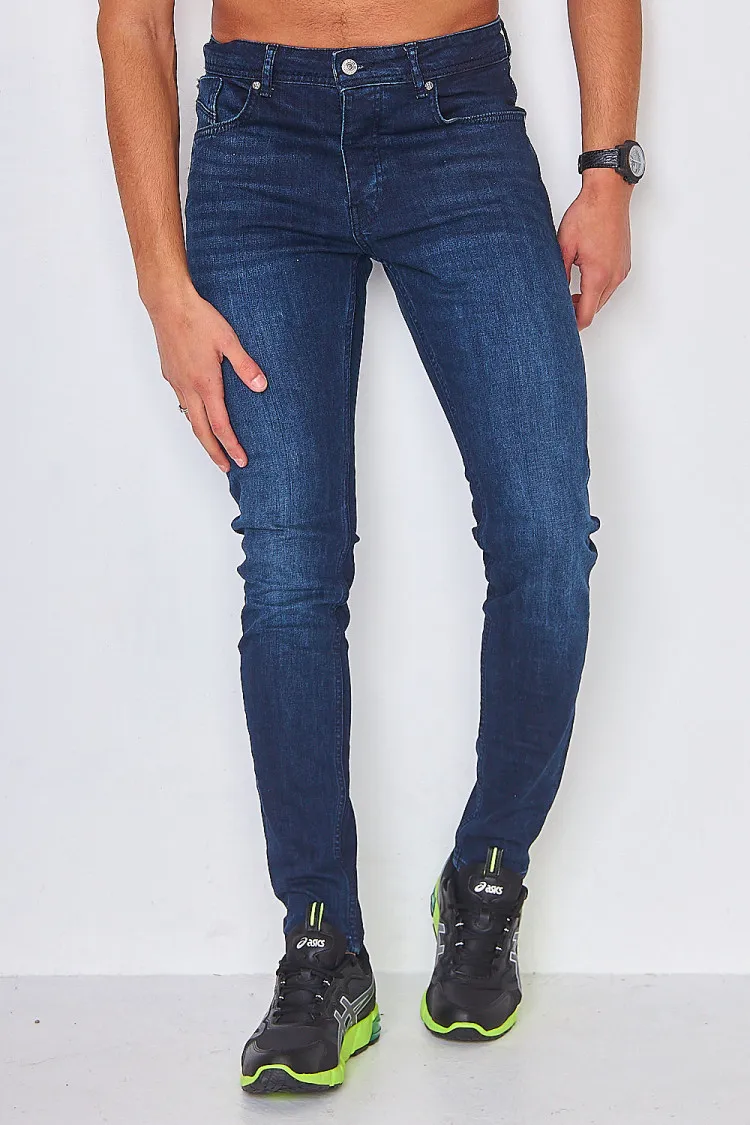 Jeans skinny bleu usé / Project X - TP21017