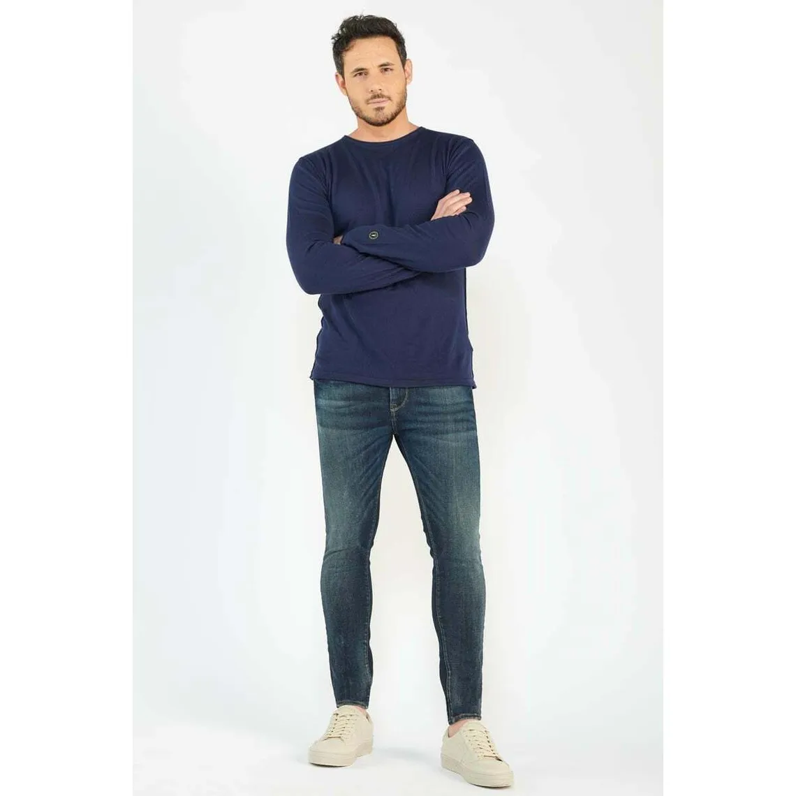 Jeans skinny POWER, 7/8ème bleu Drew | 3 Suisses