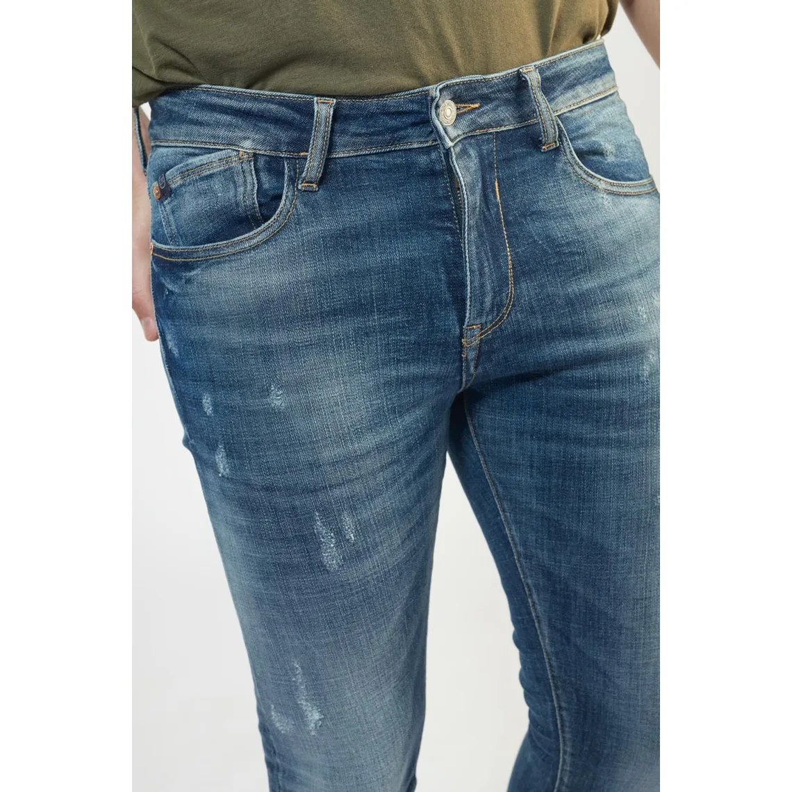 Jeans skinny POWER, 7/8ème bleu Phil | 3 Suisses