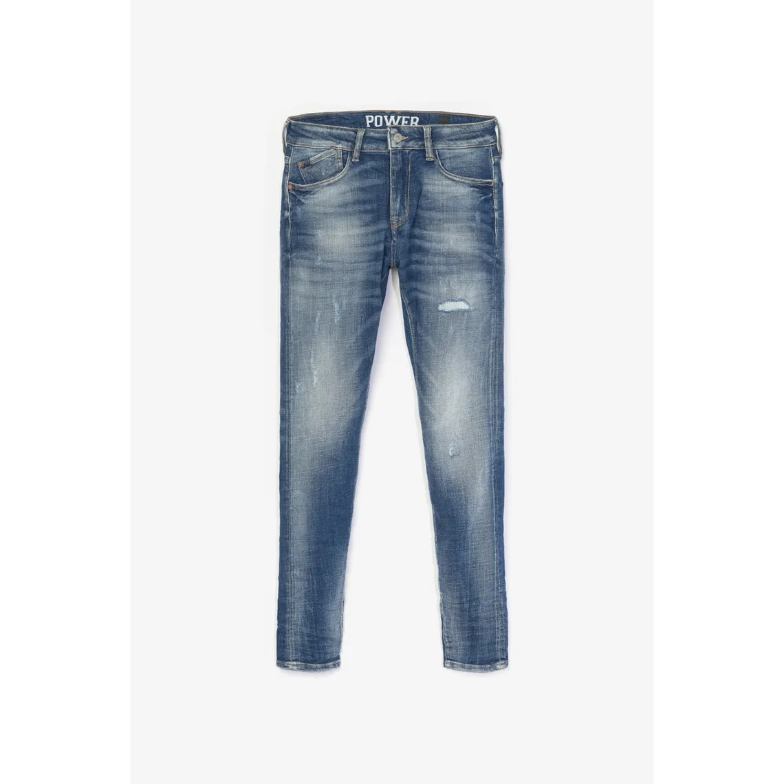 Jeans skinny POWER, 7/8ème bleu Phil Le Temps des Cerises - Jean Homme sur MenCorner