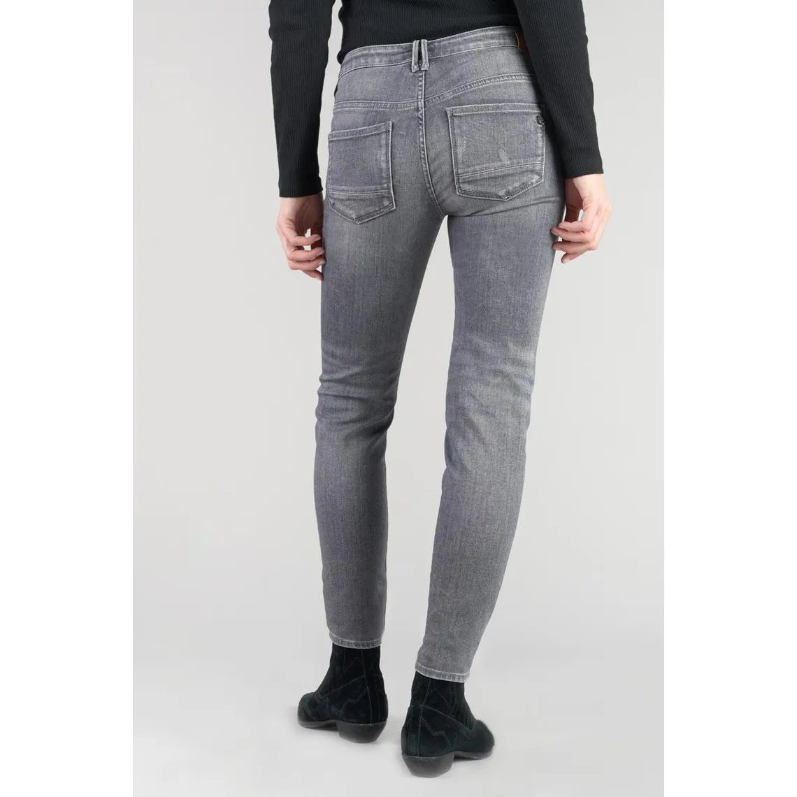 Jeans skinny POWER, 7/8ème gris Louise | 3 Suisses