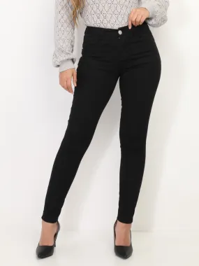 Jeans skinny push-Up- Noir