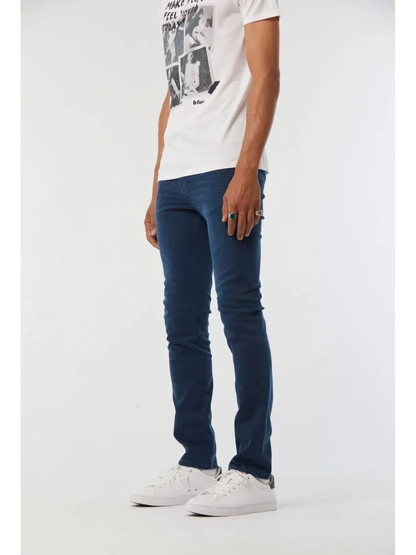 Lee Cooper - Jean coton slim LC030 - Bleu