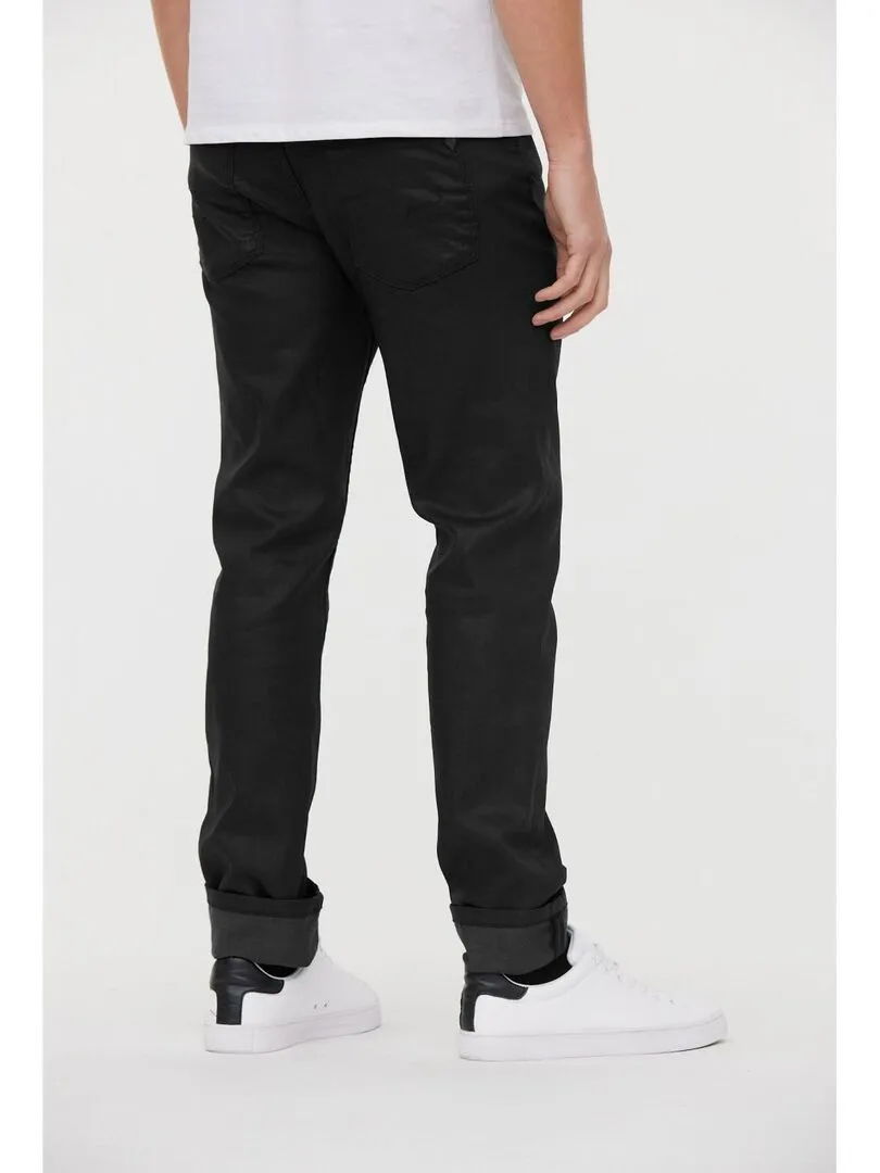 Lee Cooper - Jean coton straight 122Z - Noir