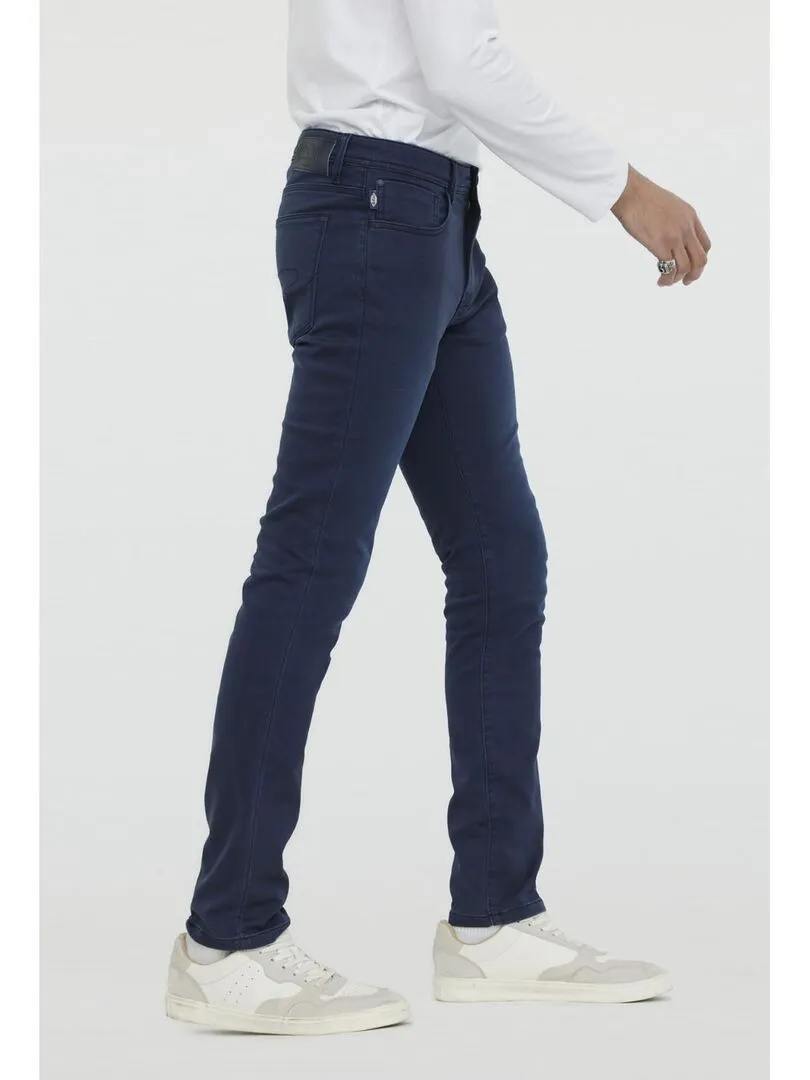 Lee Cooper - Pantalon coton slim LC128 - Bleu marine