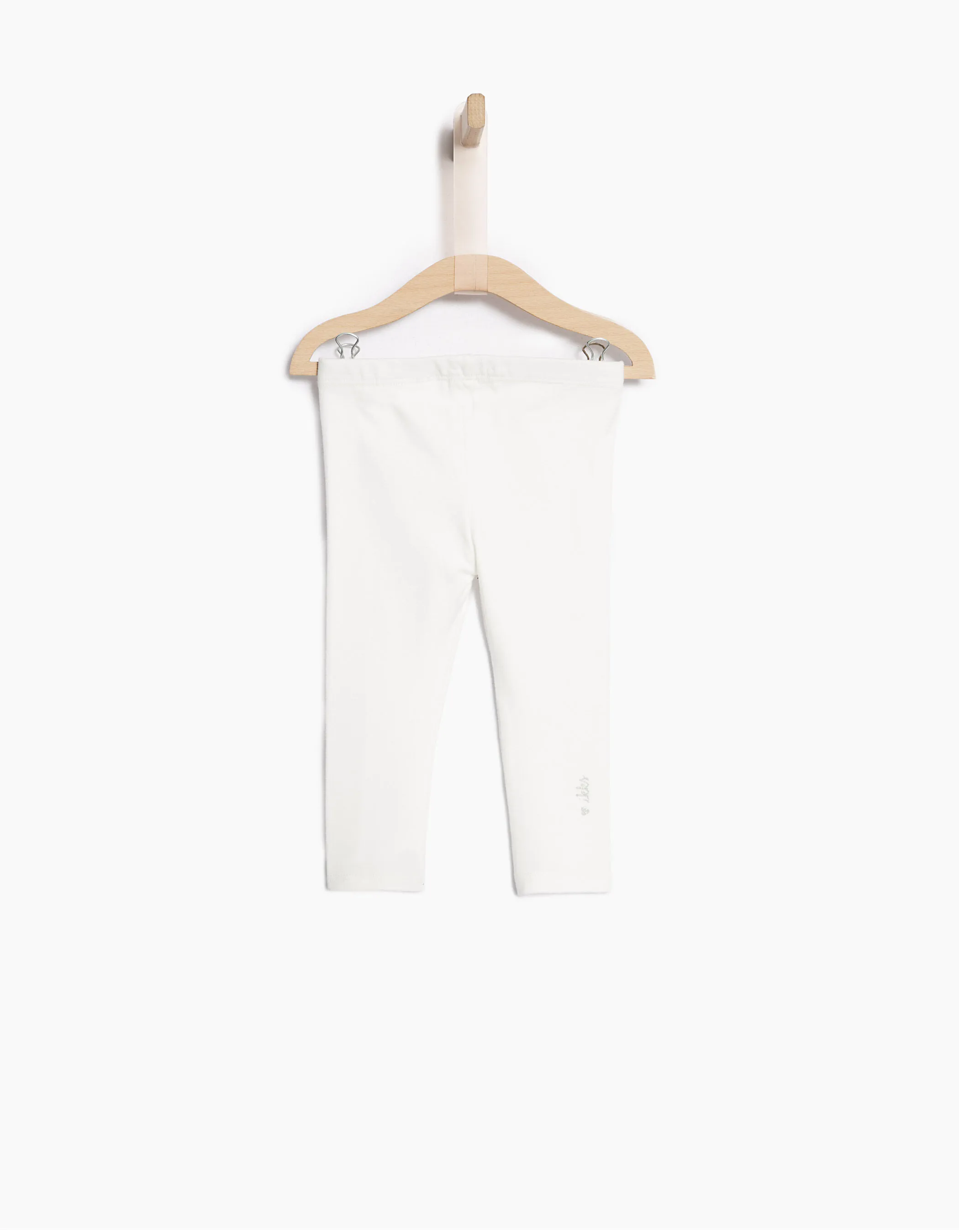 Legging blanc bébé fille