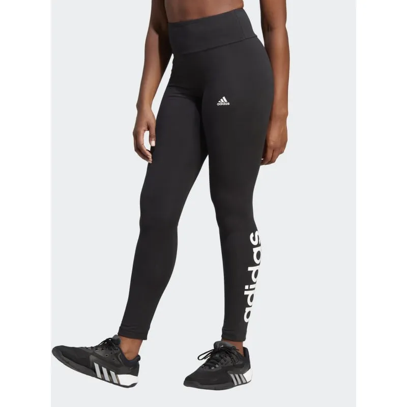 Legging de sport 3 stripes noir femme - Adidas | wimod