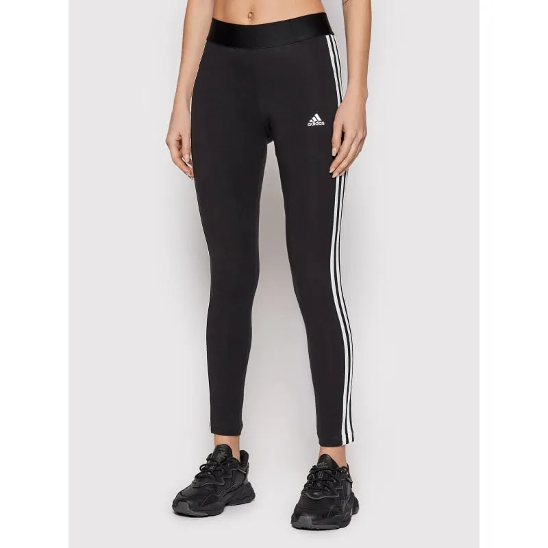 Legging de sport 3 stripes noir femme - Adidas | wimod