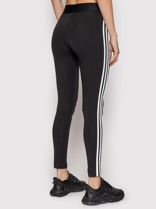 Legging de sport 3 stripes noir femme - Adidas | wimod