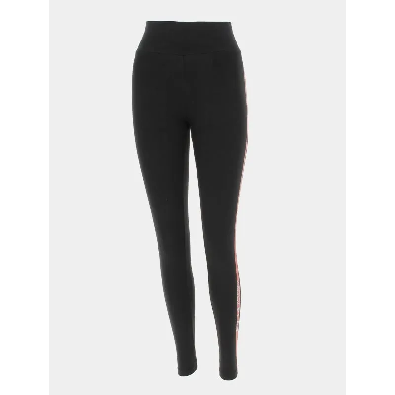 Legging de sport 3 stripes noir femme - Adidas | wimod