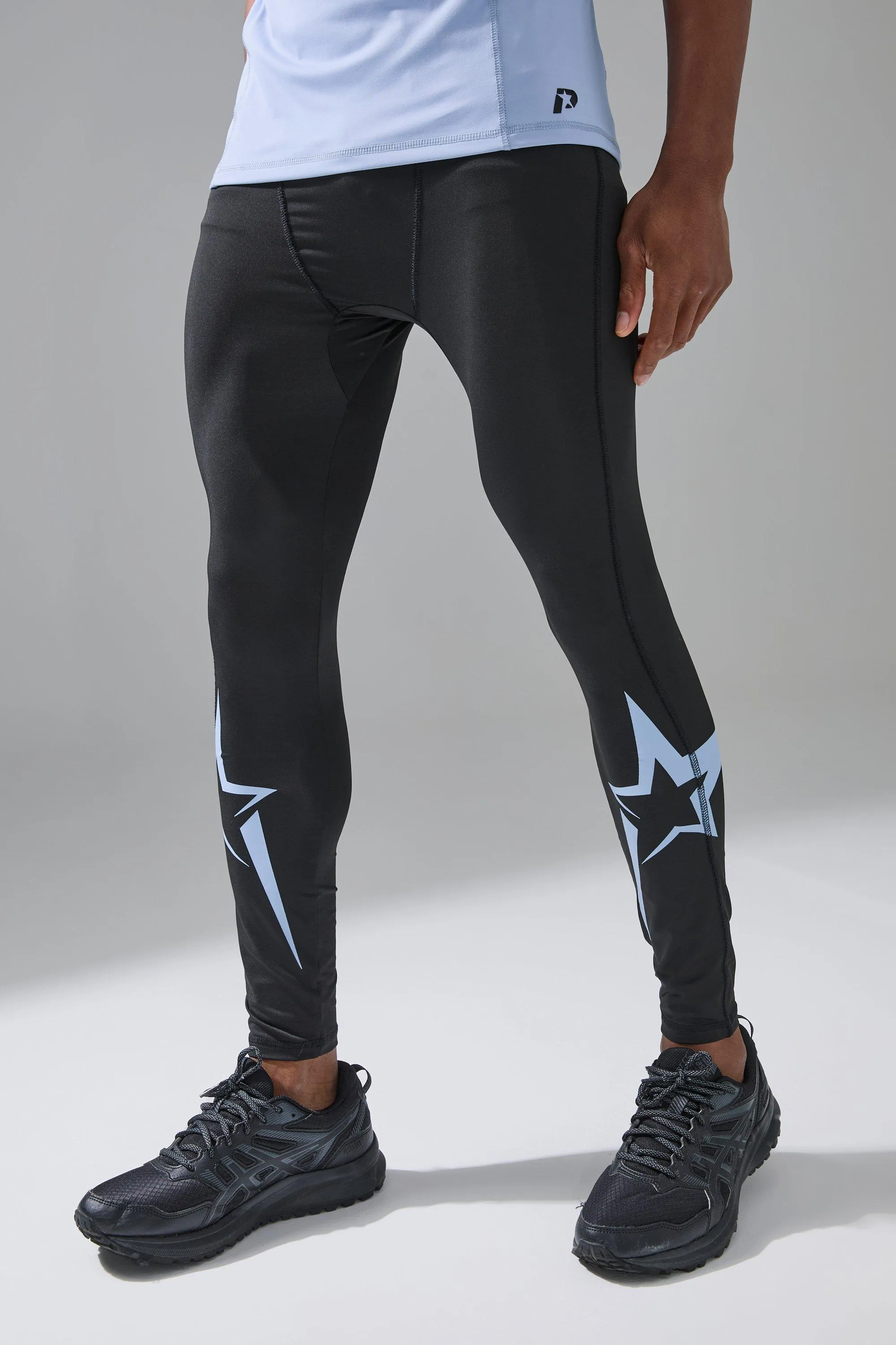 Legging de sport à imprimé étoiles