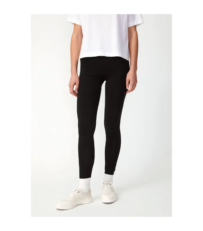 Legging en coton bio Black