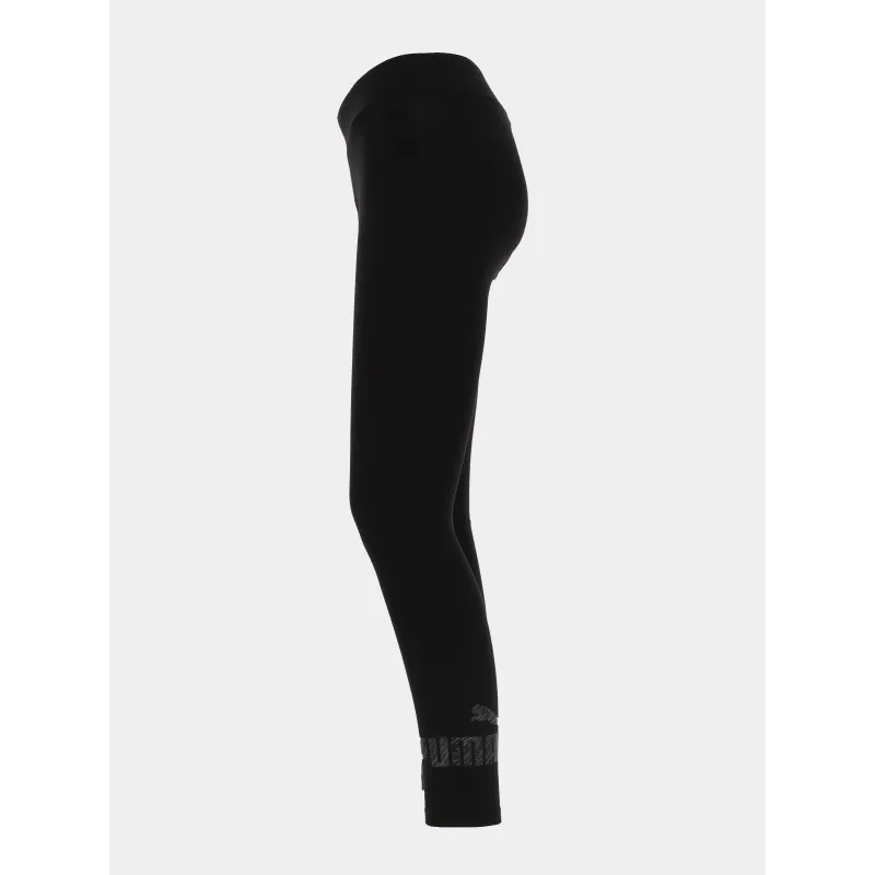 Legging logo zébré noir femme - Puma | wimod