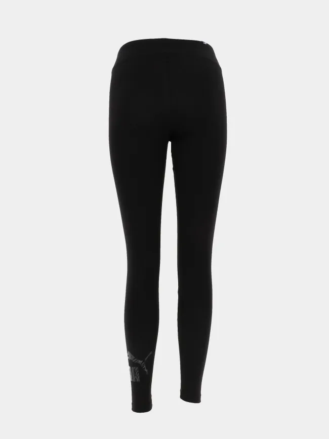 Legging logo zébré noir femme - Puma | wimod