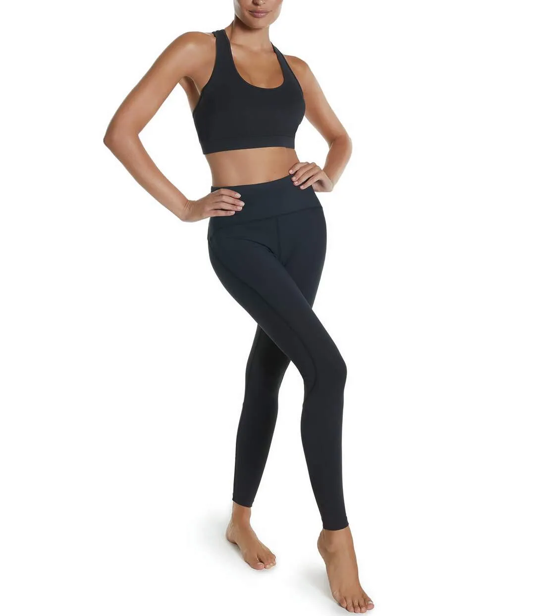 Legging sport long Tech ST2 noir Selmark