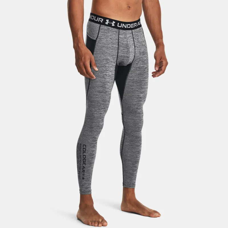 Legging Under Armour Coldgear Twist - Gris/Noir - 1379821-011