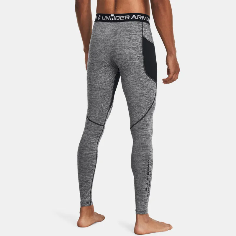 Legging Under Armour Coldgear Twist - Gris/Noir - 1379821-011