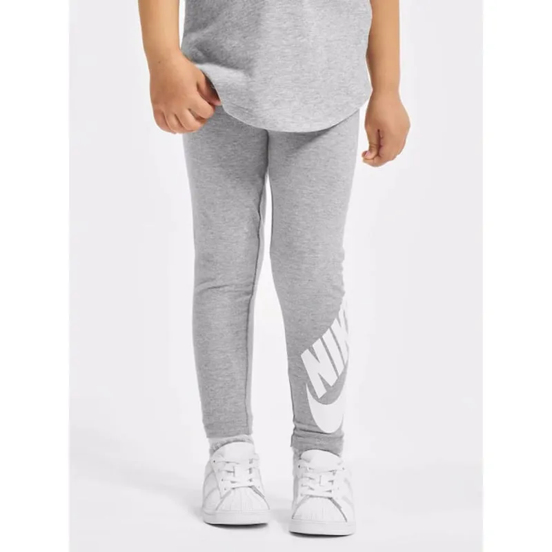 Legging à motif abstrait gris fille - Adidas | wimod