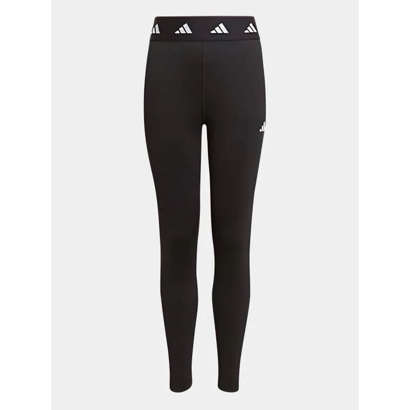 Legging à motif abstrait gris fille - Adidas | wimod