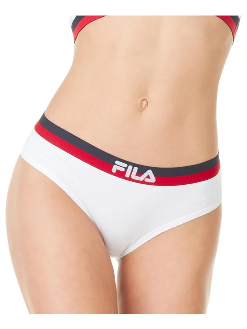 Lot de 3 Slips coton Femme FU6050 Fila - Bleu