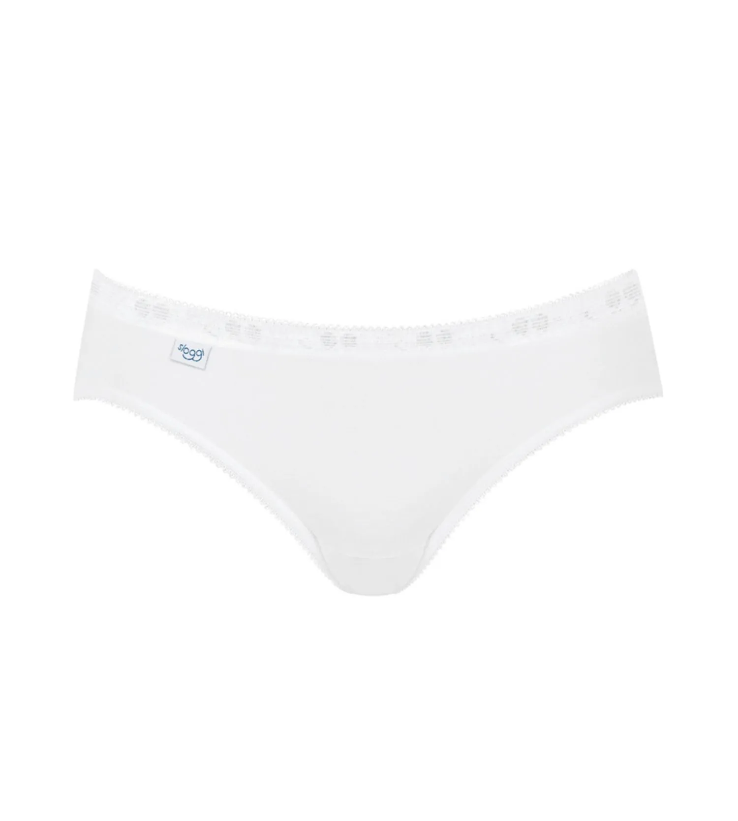 Lot de 4 slips Sloggi Basic+ Mini blanc | Lingerie Sipp