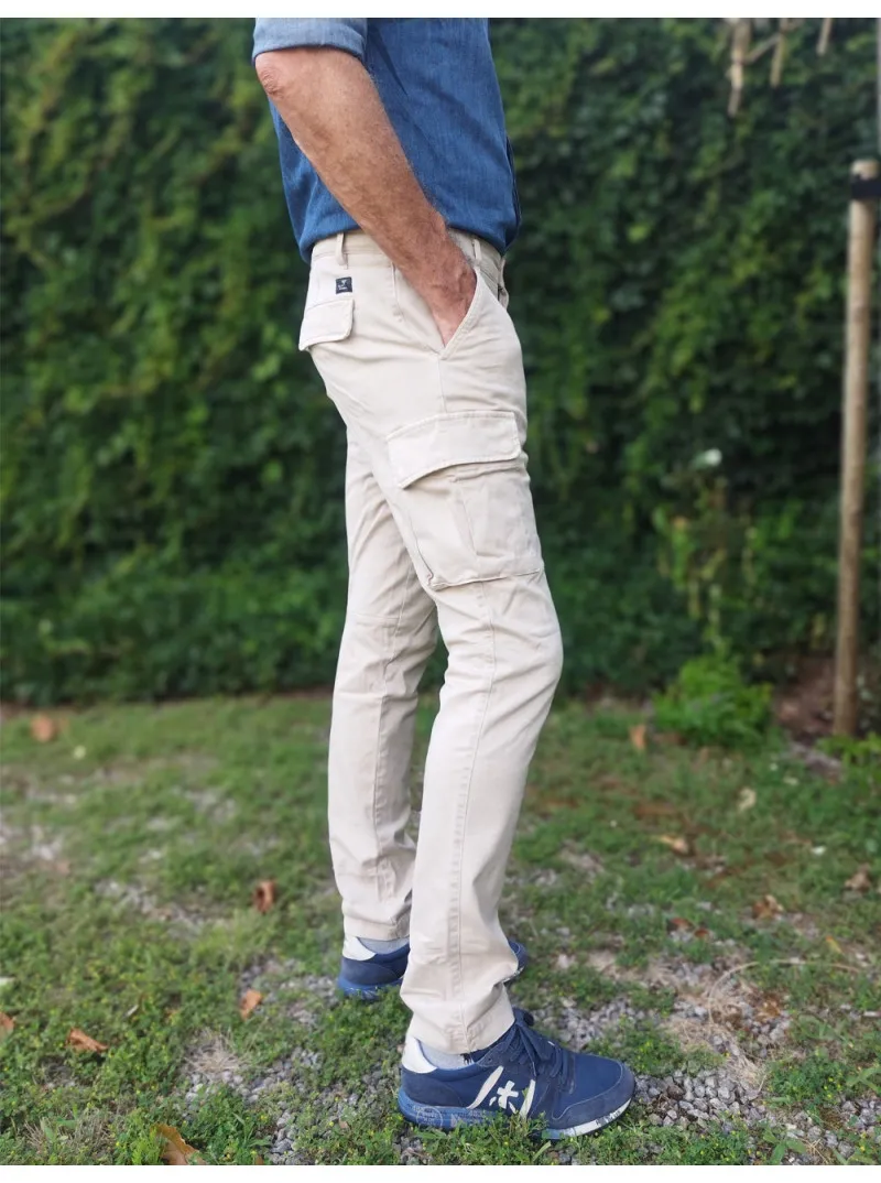 Pantalon cargo extra slim Mason's