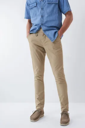 Pantalon chino Slim avec finition S-Repel