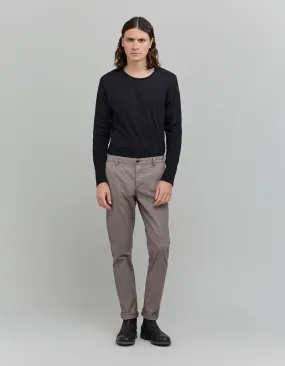 Pantalon chino SLIM châtain Homme