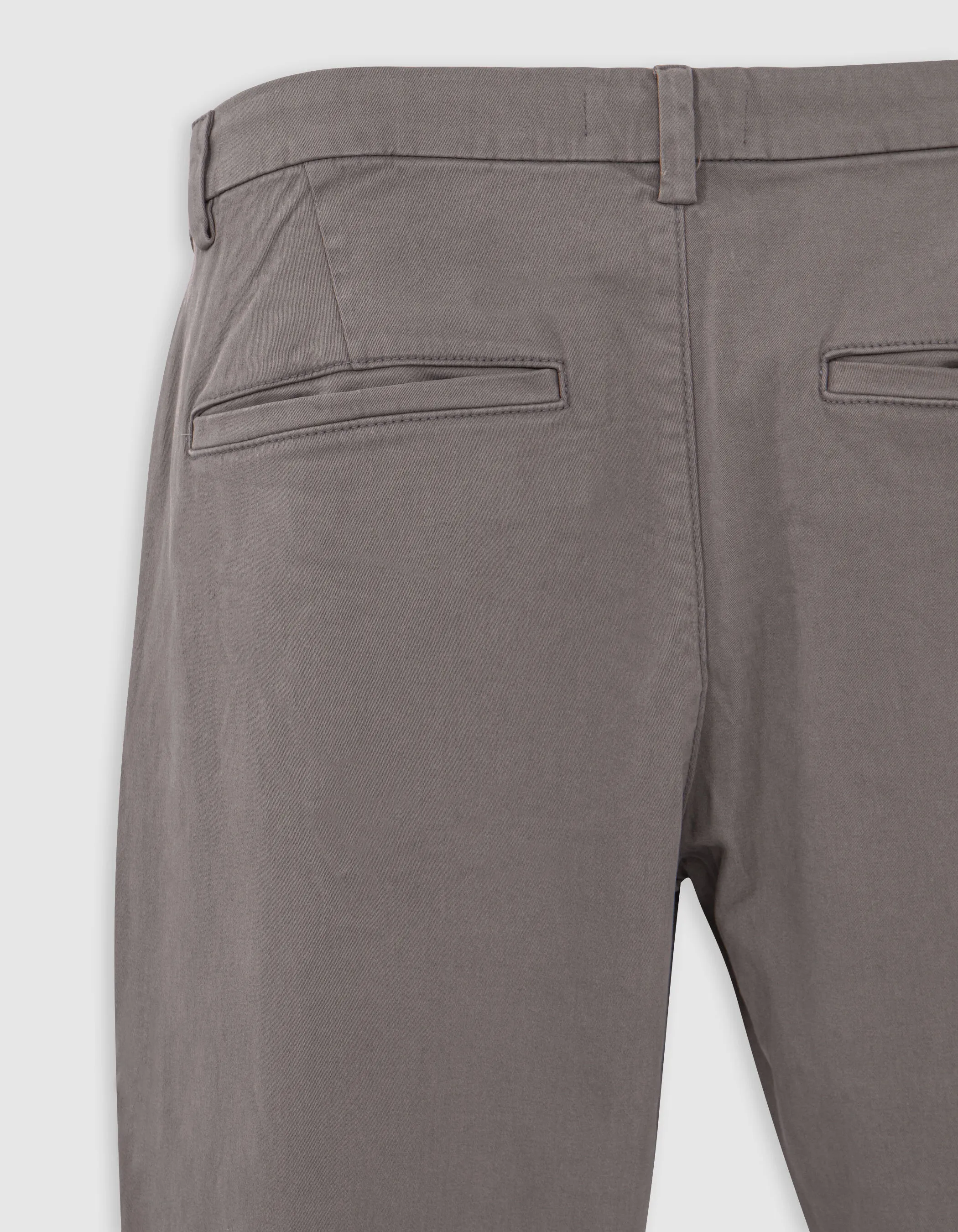 Pantalon chino SLIM châtain Homme