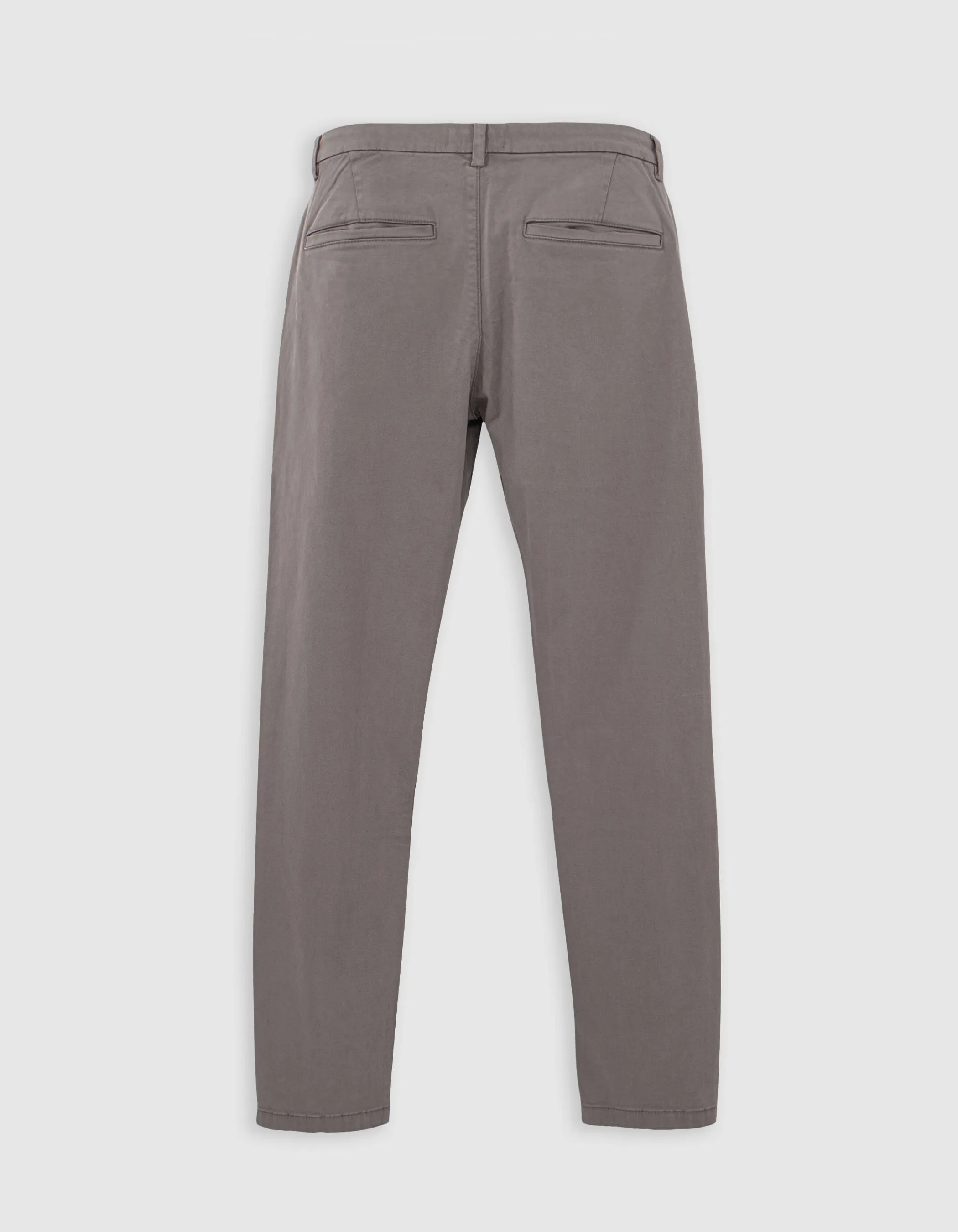 Pantalon chino SLIM châtain Homme