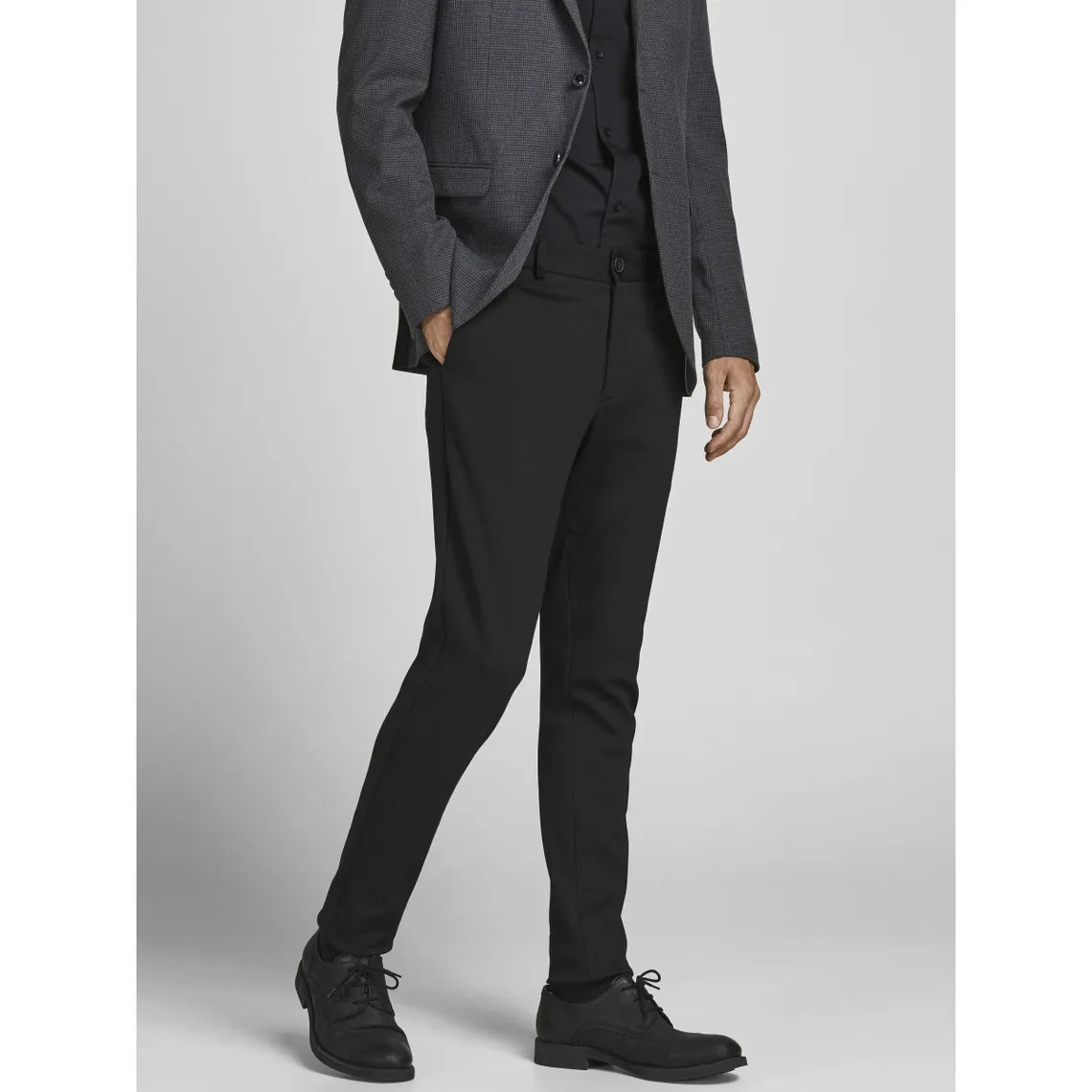 Pantalon chino Slim Fit Noir Shay | 3 Suisses