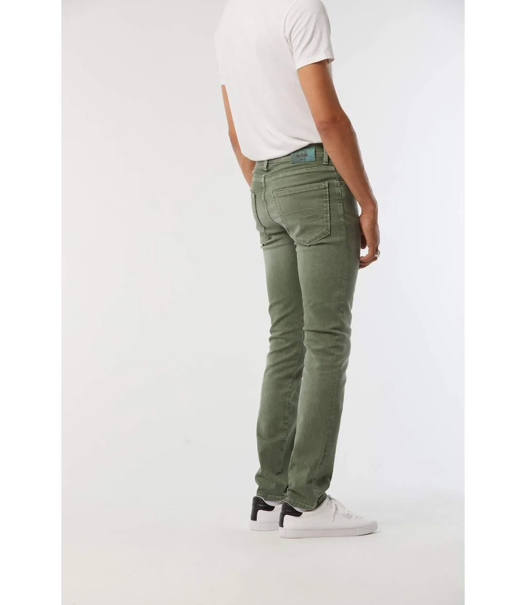 Pantalon coton slim LC030