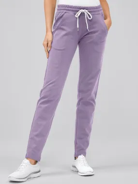 Pantalon décontracté en jersey opaque