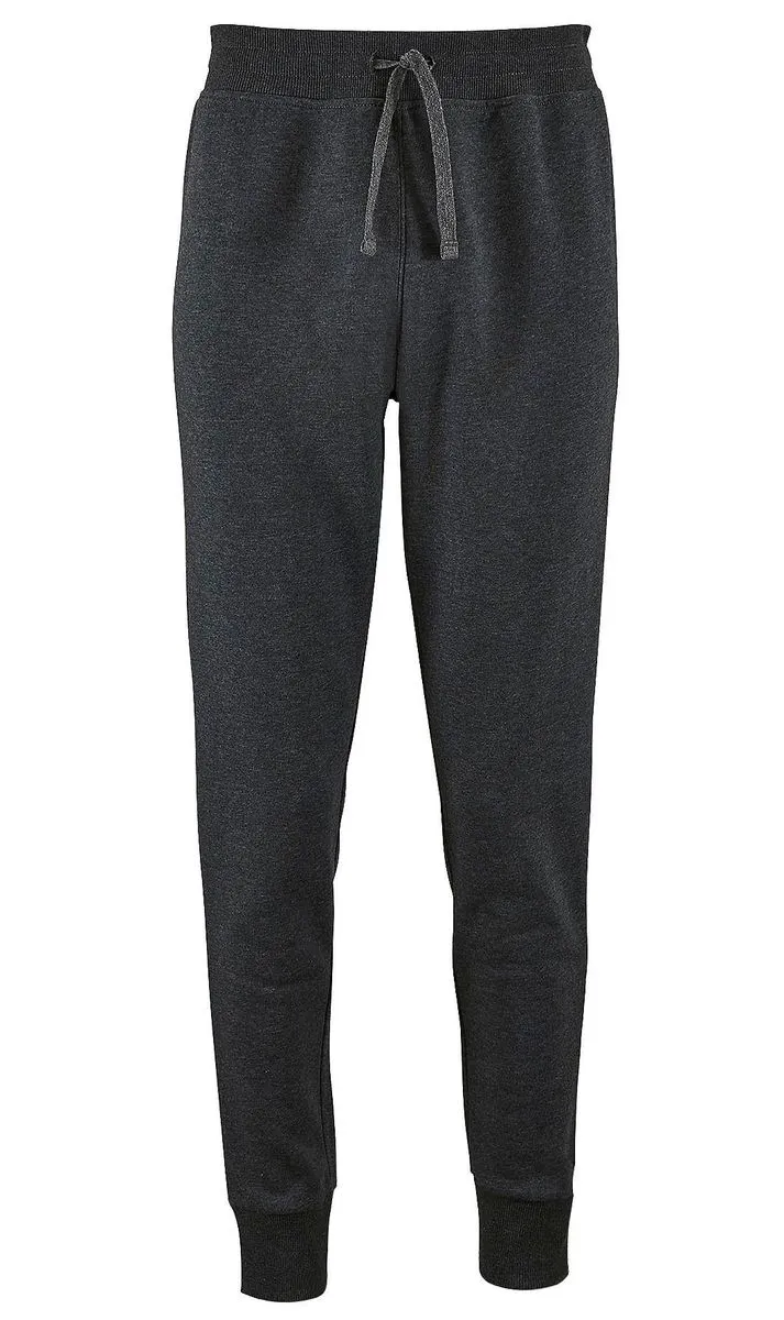 Pantalon jogging femme coupe slim - 02085 - gris anthracite 