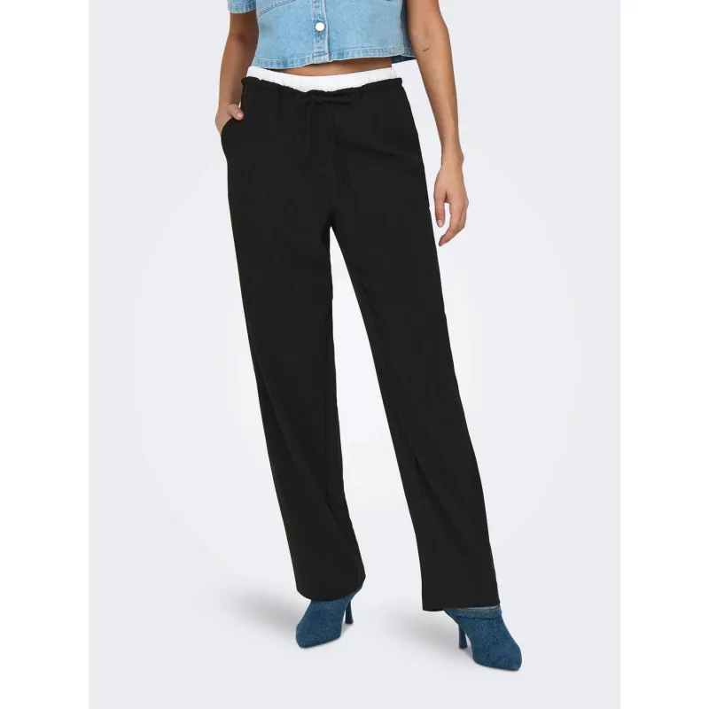 Pantalon slim christina bleu marine femme - HBT | wimod