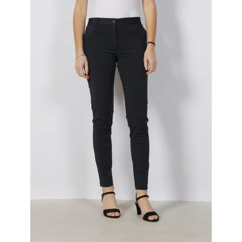 Pantalon slim christina bleu marine femme - HBT | wimod