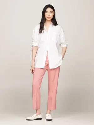 Pantalon slim droit | Rose | Tommy Hilfiger