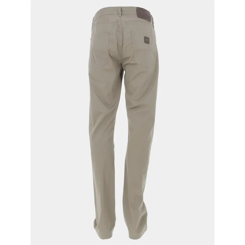 Pantalon slim pockets marron glacé homme - Armani Exchange | wimod