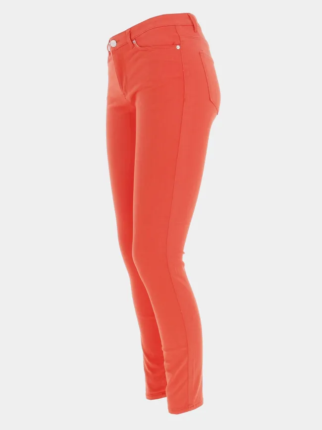 Pantalon slim vea rouge femme - Vero Moda | wimod