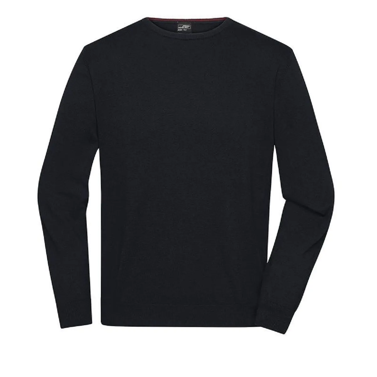 Pull classique col rond - Homme - JN1314 - noir 