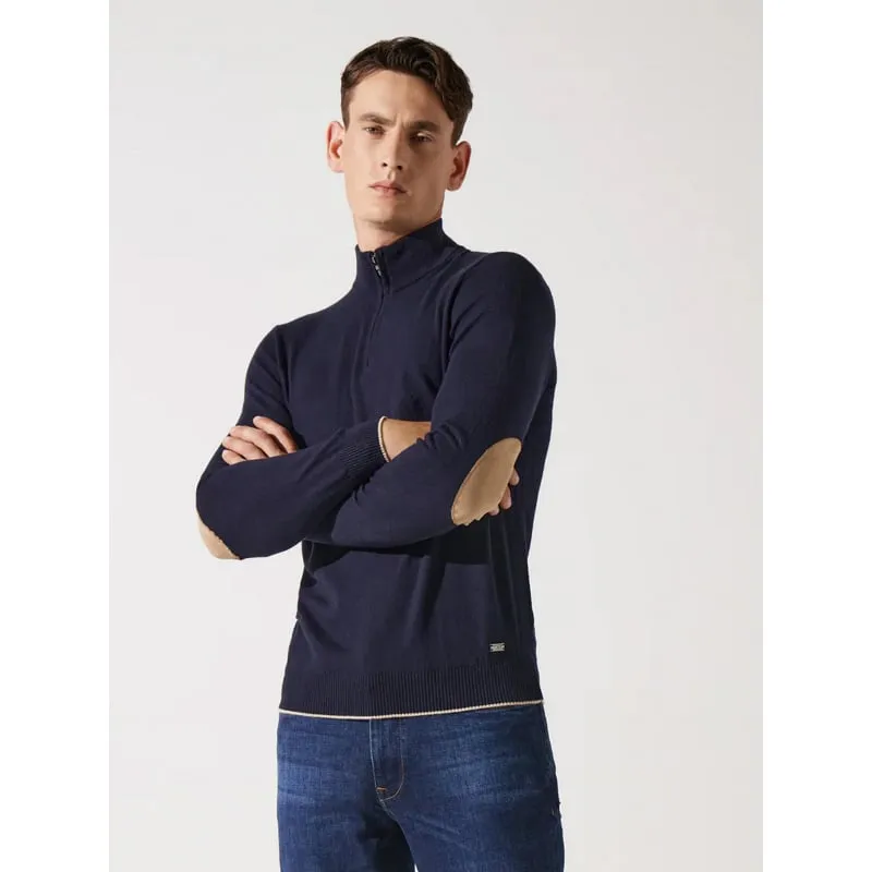 Pull col camionneur bleu homme - Oxbow | wimod