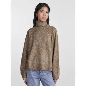 Pull en maille marron Nora | 3 Suisses