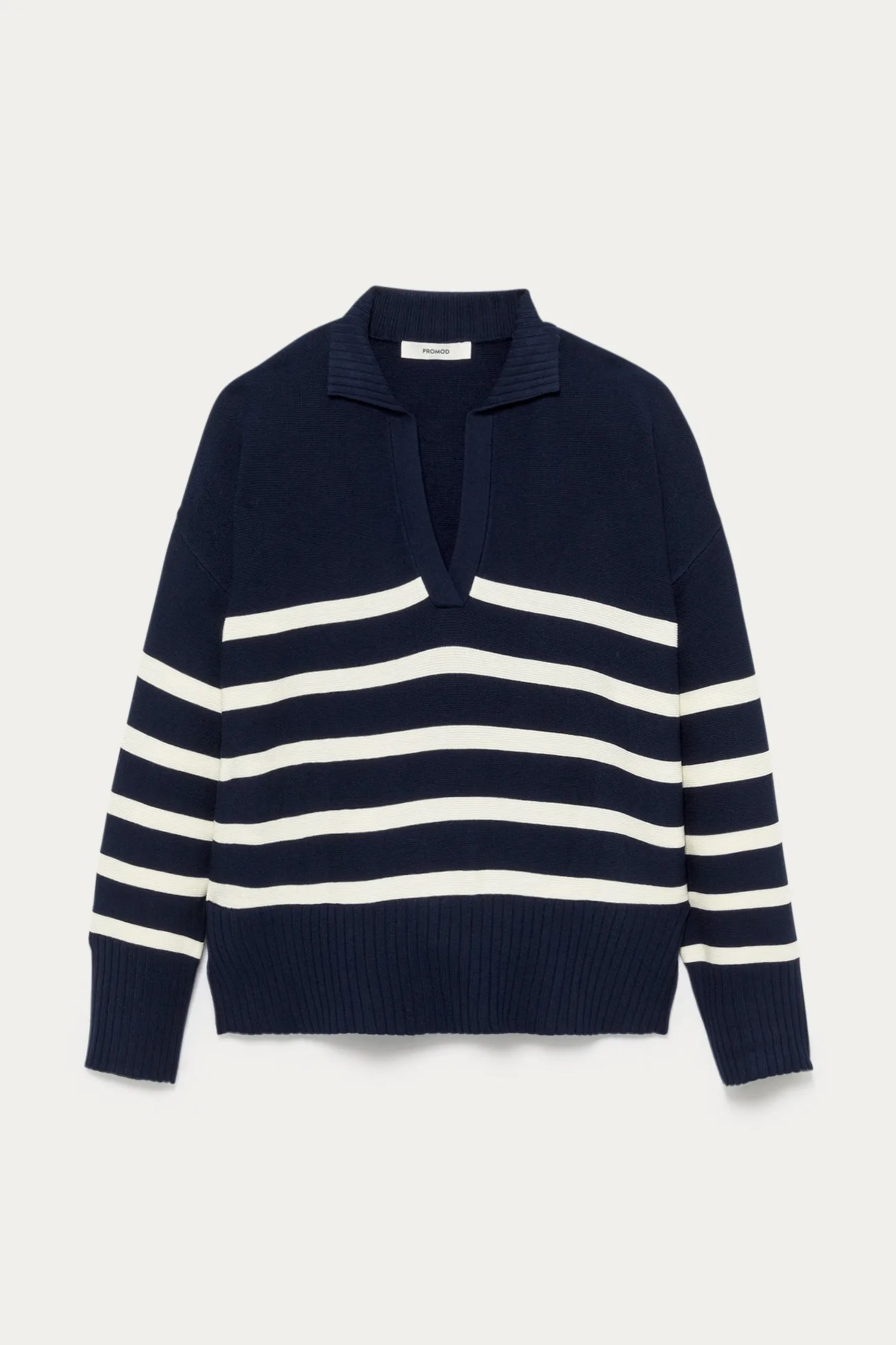 Pull marin éco-conçu - Rayé marine